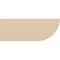 Ekena Millwork 2in. W x 6in. H x 16in. L Durham Woodgrain TimberThane Rafter Tail, Primed Tan RFTUR02X06X16DURRCPR - alternate 6